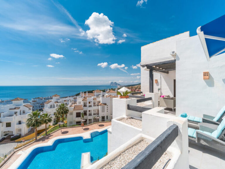 swimming pool and the view