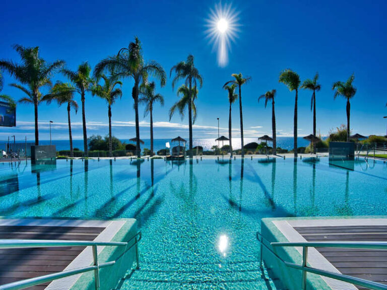 swimming pool and the view