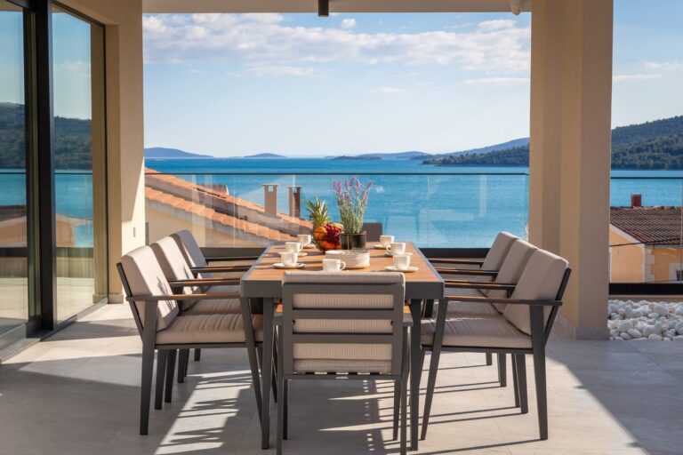 terrace and view