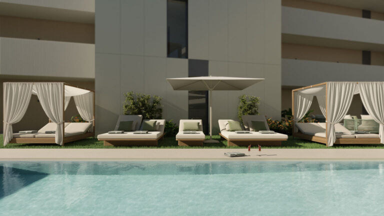 house and pool