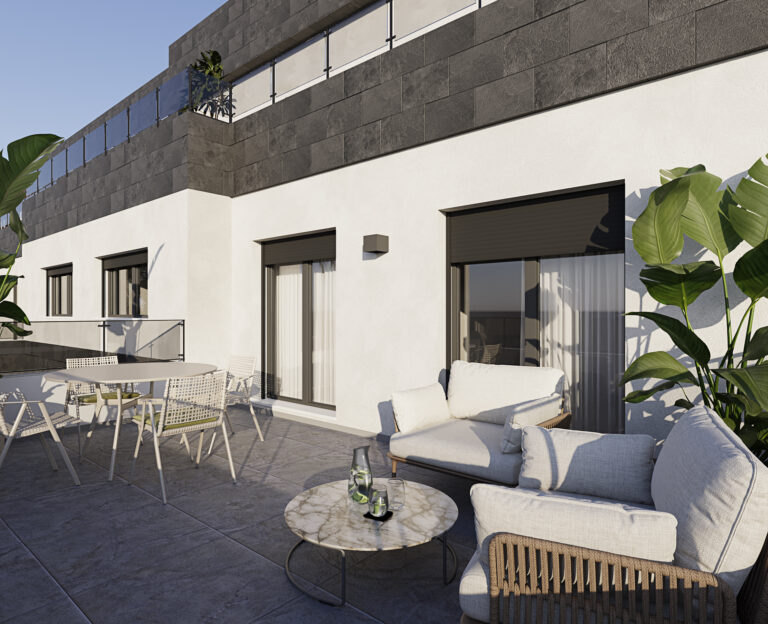 house and terrace