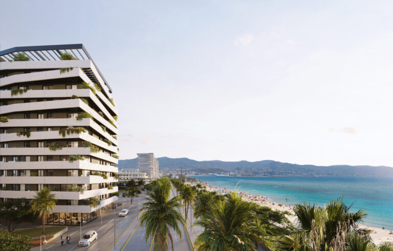 house, terrace and sea view