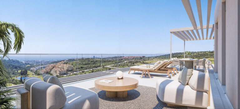 sea and golf view