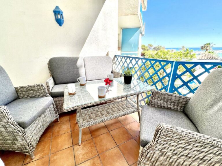 terrace and sea view