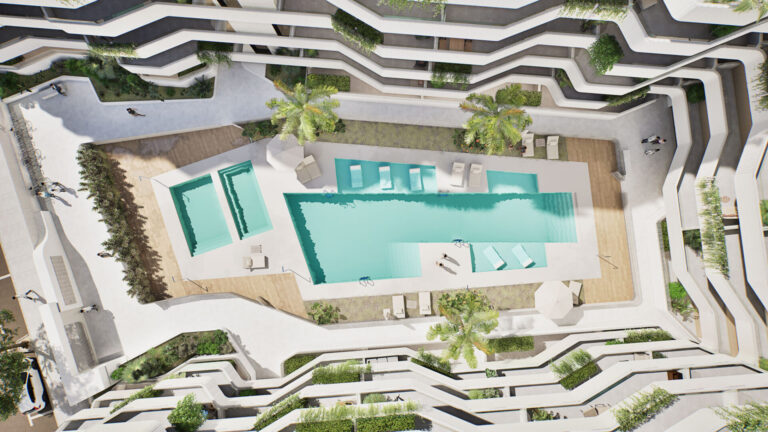 house and pool