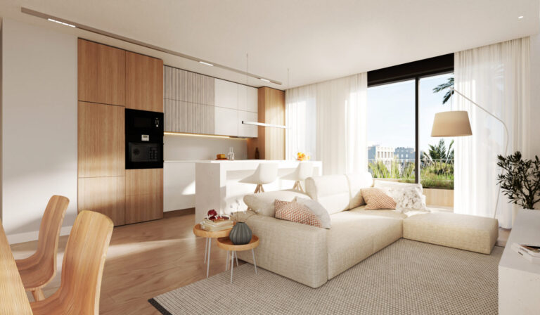 kitchen and dining room