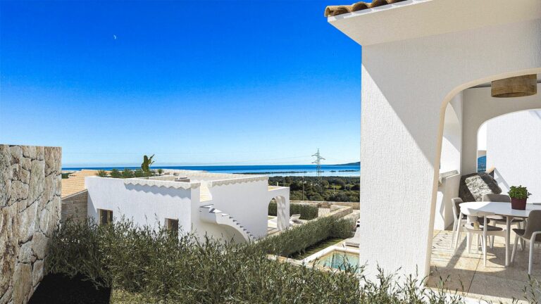 house and sea view
