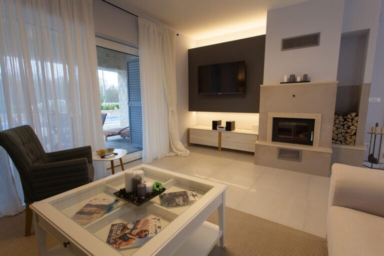 dining room and living room