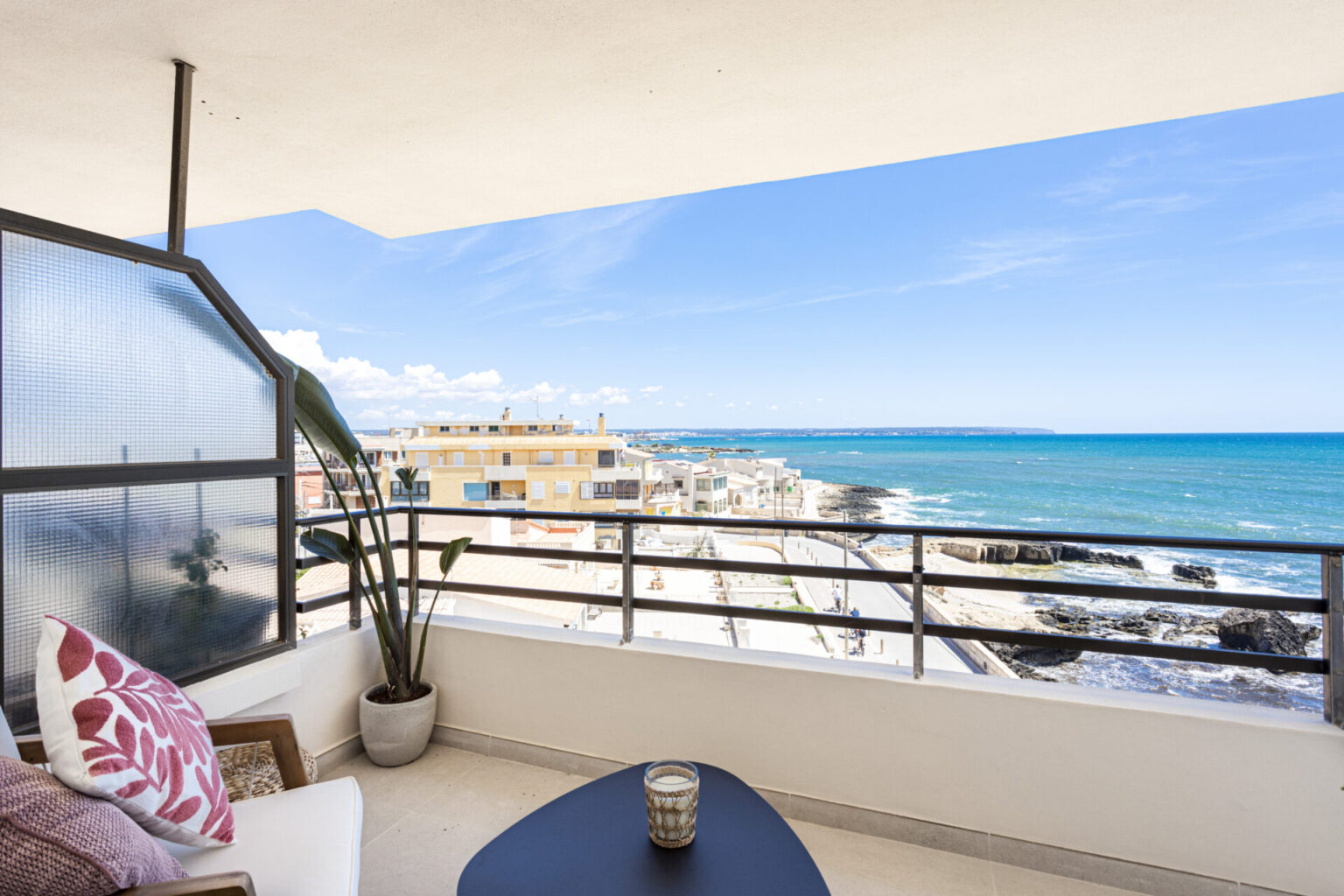 sea view and terrace