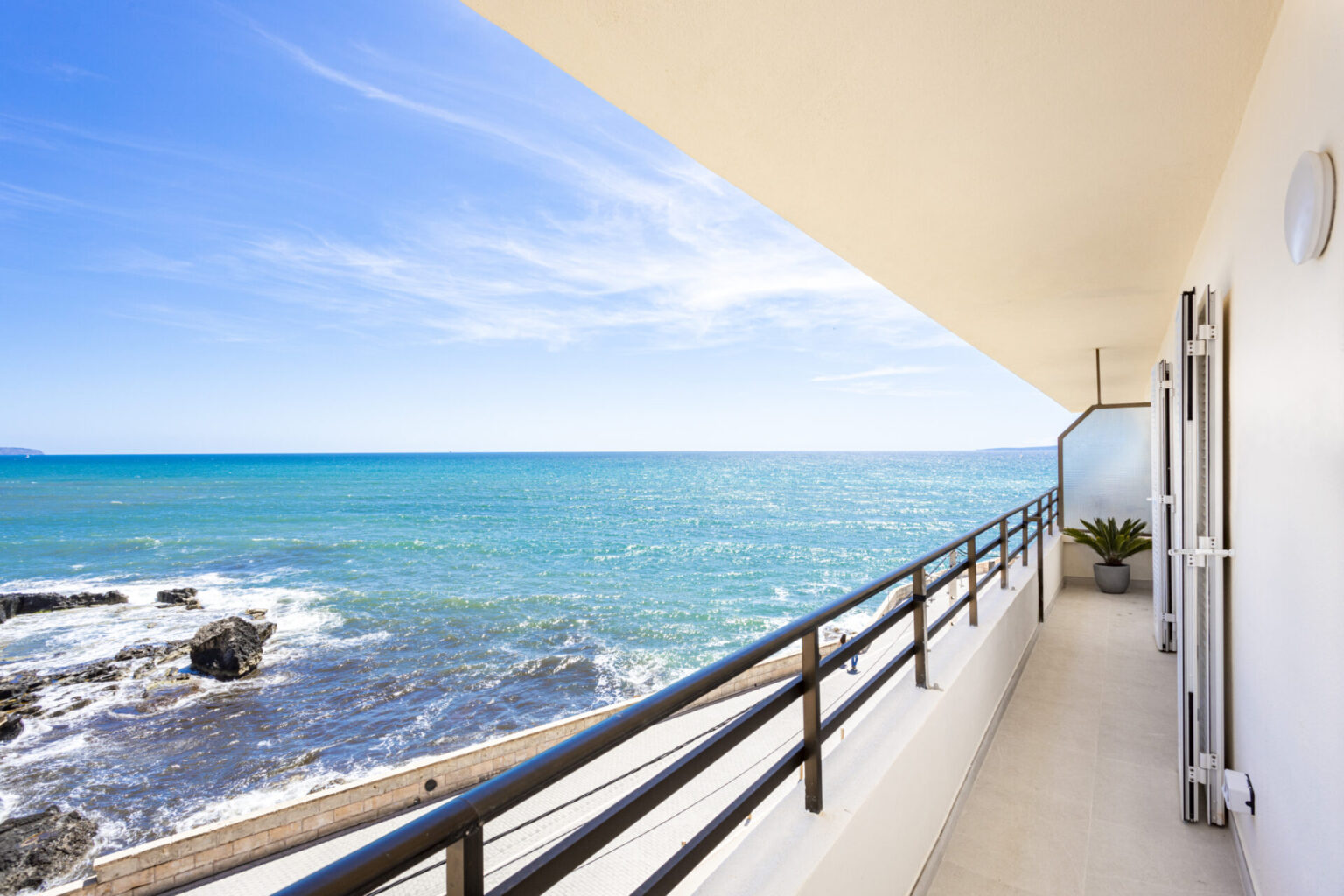 sea view and terrace