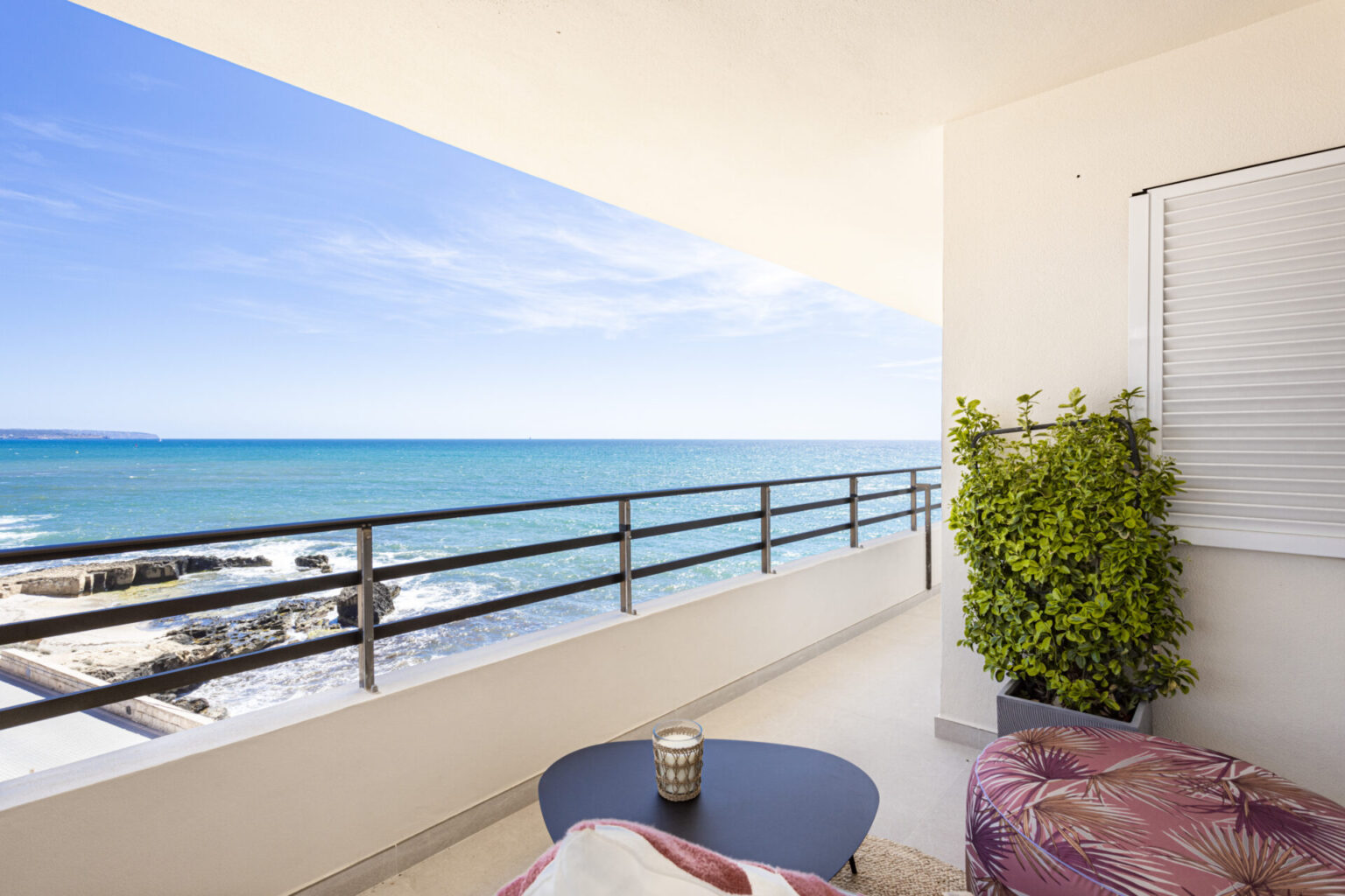 sea view and terrace