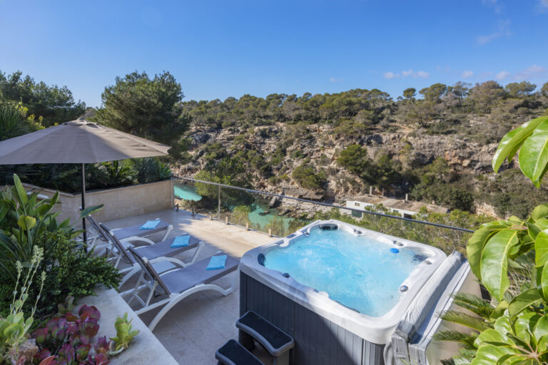 terrace and sea view
