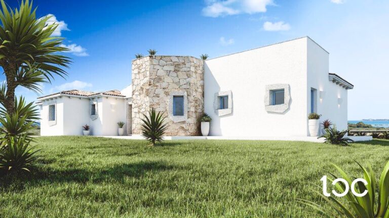 garden and house