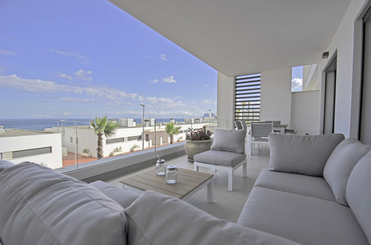 terrace and view