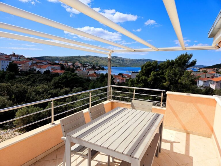 terrace and sea view