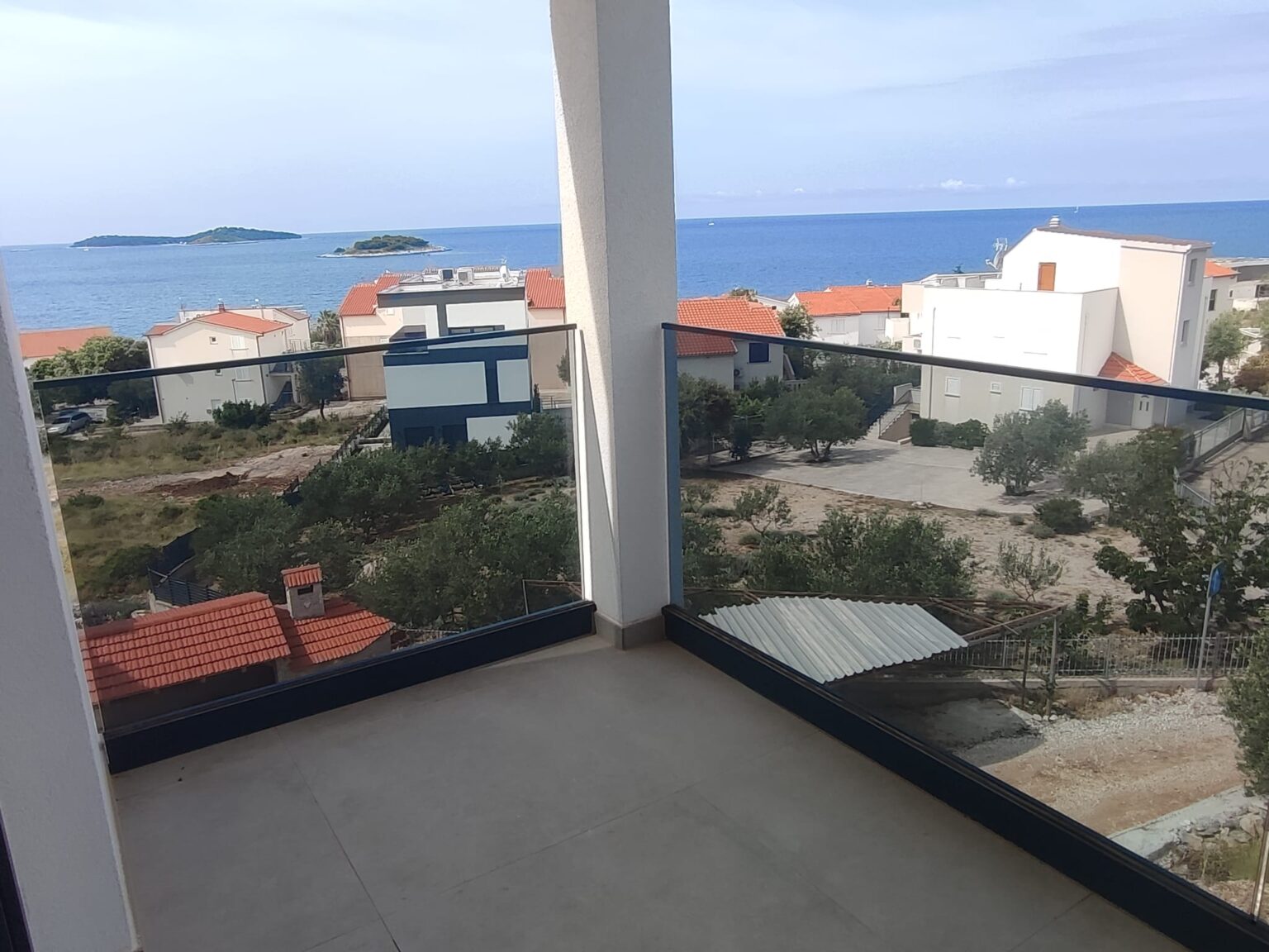 sea view and terrace