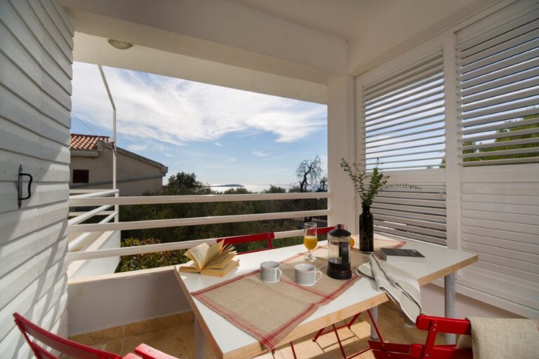 terrace and view