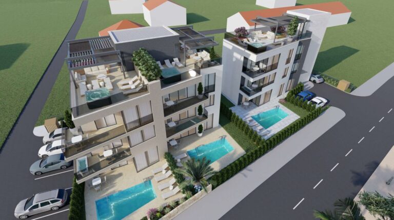 house and pool