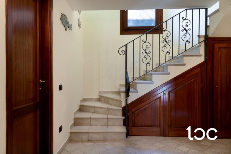 upstairs